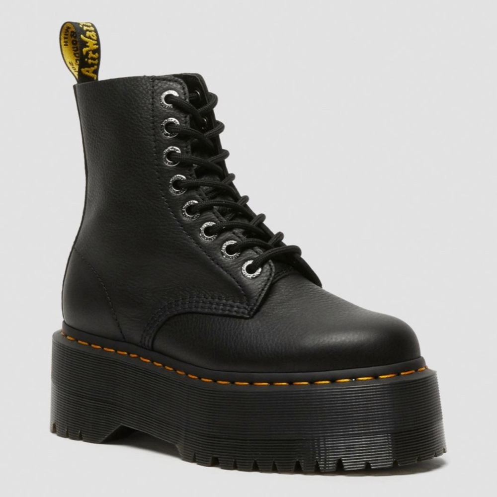 Dr. Martens 1460 Pascal Max Leather Platform Boots